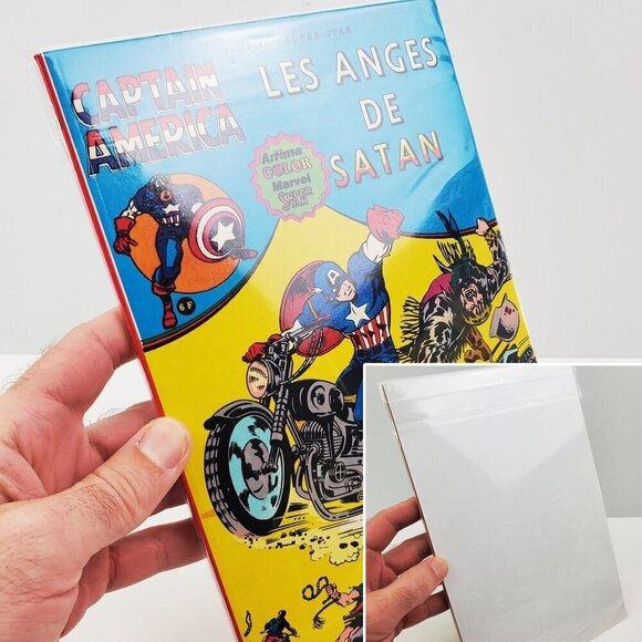 Captain America Satan's Angels French Comic Book Vintage 1979 Aredit Artima TPB - Picture 2 of 10